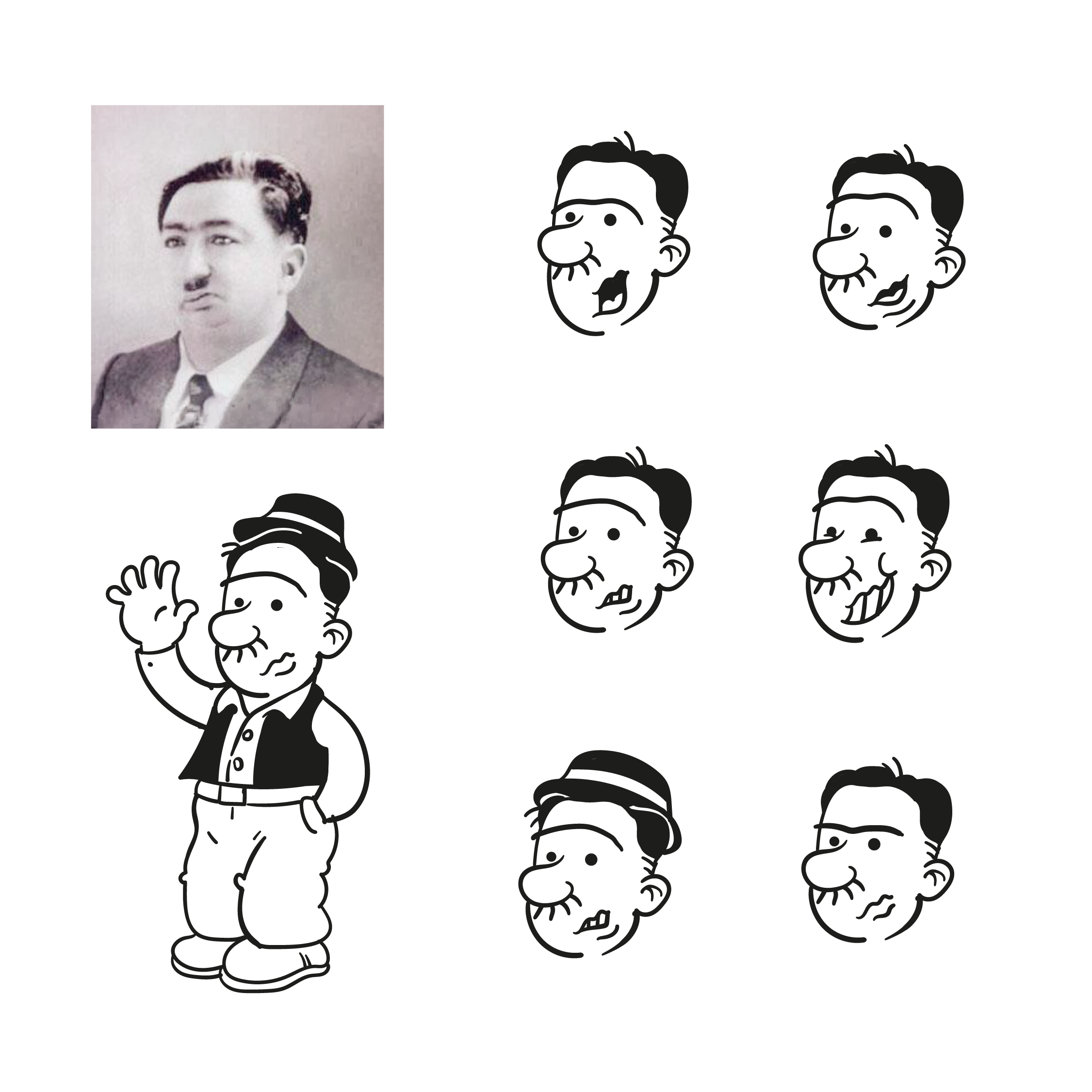 Bocetos de personaje